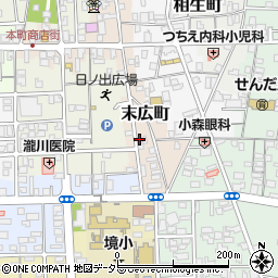鳥取県境港市末広町3周辺の地図