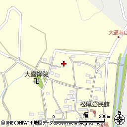 岐阜県山県市松尾344周辺の地図