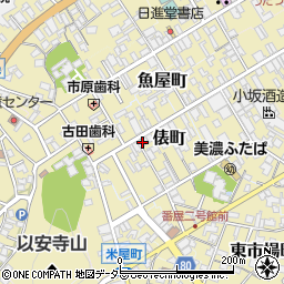岐阜県美濃市2148周辺の地図