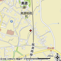 岐阜県美濃市3105周辺の地図