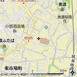 岐阜県美濃市常盤町2423周辺の地図
