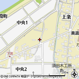 岐阜県美濃市874周辺の地図