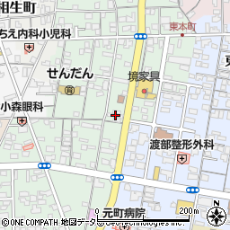 鳥取県境港市東本町27周辺の地図