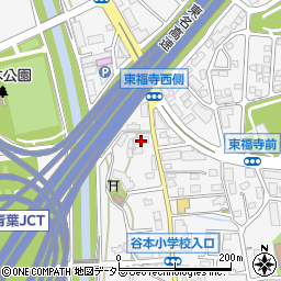 神奈川県横浜市青葉区市ケ尾町721周辺の地図
