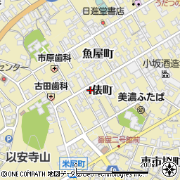 岐阜県美濃市2154周辺の地図