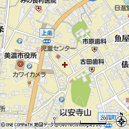 岐阜県美濃市2082周辺の地図