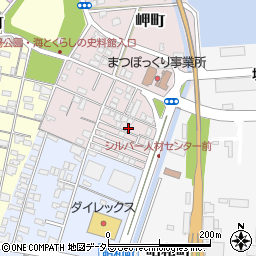 鳥取県境港市岬町1-23周辺の地図