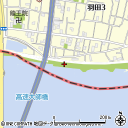 東京都大田区羽田3丁目32周辺の地図