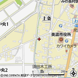 岐阜県美濃市1237-1周辺の地図