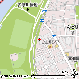 東京都大田区西六郷4丁目38周辺の地図