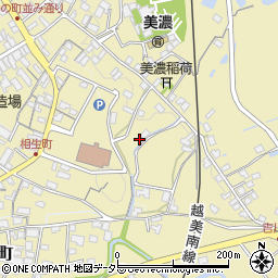 岐阜県美濃市3038周辺の地図