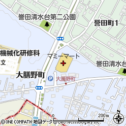 東京スター銀行マミーマート誉田店 ＡＴＭ周辺の地図