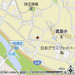 岐阜県関市武芸川町谷口685-4周辺の地図