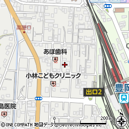 兵庫県豊岡市高屋970-8周辺の地図