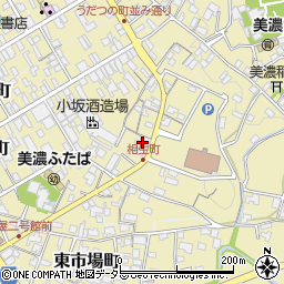 岐阜県美濃市常盤町2476周辺の地図
