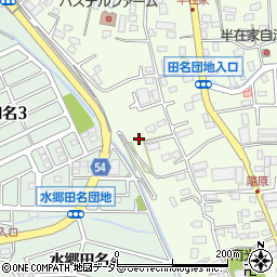 神奈川県相模原市中央区田名5539周辺の地図