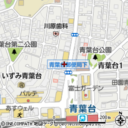 セブンイレブン横浜青葉台駅前店周辺の地図