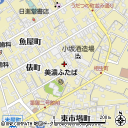 岐阜県美濃市2224周辺の地図