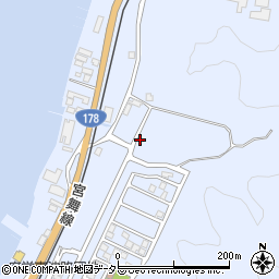 京都府宮津市波路1011-1周辺の地図