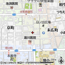 鳥取県境港市日ノ出町79周辺の地図