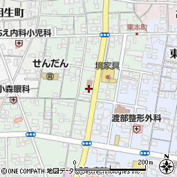 鳥取県境港市東本町30周辺の地図