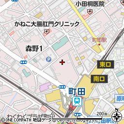 東京都町田市森野1丁目18周辺の地図
