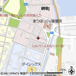 鳥取県境港市岬町1-17周辺の地図