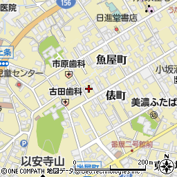 岐阜県美濃市2150周辺の地図