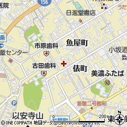 岐阜県美濃市2151周辺の地図