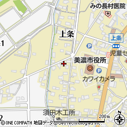 岐阜県美濃市1234周辺の地図