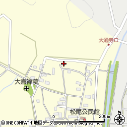 岐阜県山県市松尾310周辺の地図