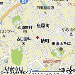 岐阜県美濃市2152周辺の地図