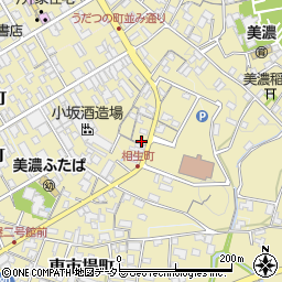 岐阜県美濃市2456周辺の地図
