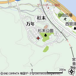 京都府宮津市万年1087周辺の地図