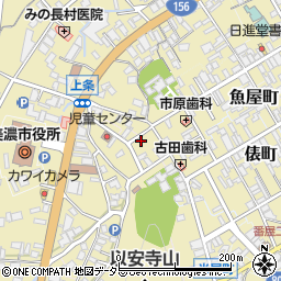 岐阜県美濃市2035-3周辺の地図