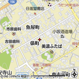 岐阜県美濃市2180周辺の地図