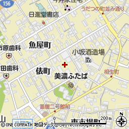岐阜県美濃市相生町2207周辺の地図