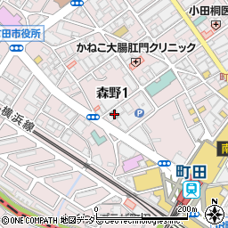 ホテルリブマックス町田駅前周辺の地図