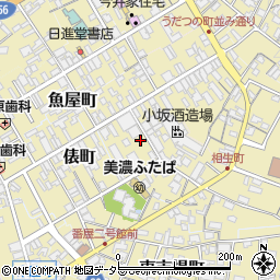 岐阜県美濃市2231周辺の地図