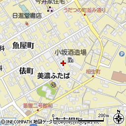 岐阜県美濃市相生町2259周辺の地図