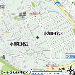 神奈川県相模原市中央区水郷田名2丁目2-21周辺の地図