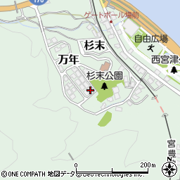 京都府宮津市万年1088周辺の地図