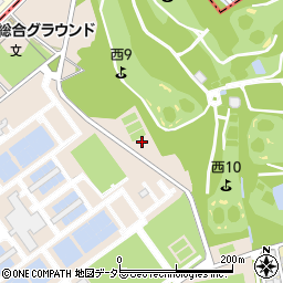 相模原市立　大野台南テニスコート周辺の地図