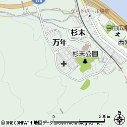 京都府宮津市万年1073周辺の地図