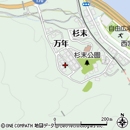 京都府宮津市万年1073周辺の地図