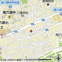 東京都大田区南六郷2丁目30周辺の地図