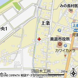 岐阜県美濃市1226周辺の地図