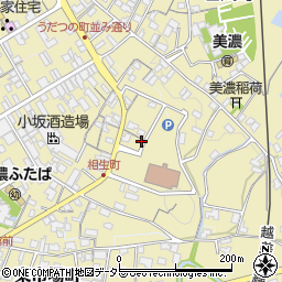 岐阜県美濃市2424周辺の地図