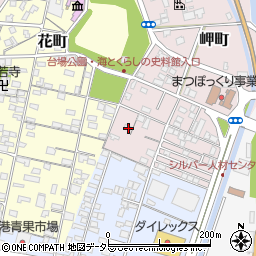 鳥取県境港市岬町13周辺の地図