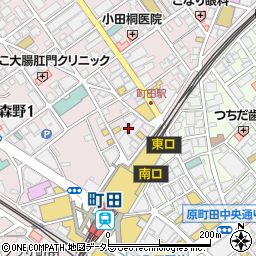 スシロー 町田北口店周辺の地図
